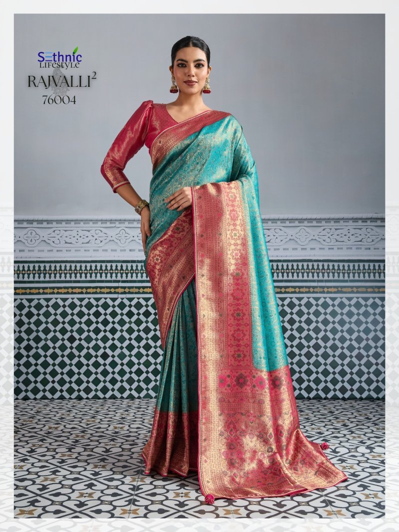 Rajvalli 2 By Sethnic Kanjivaram Mul Silk Saree